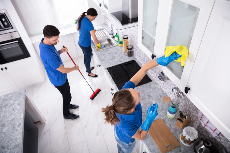 real estate preparation cleaning service
